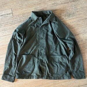 Men's Green Casual Chore Jacket